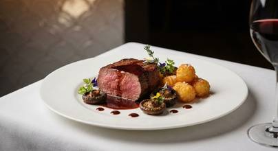 Filet Mignon, AI-photographed