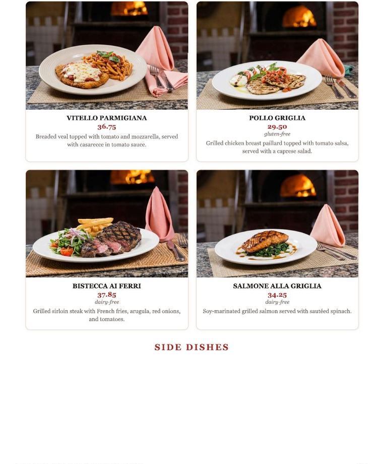 Visual menu, page 8