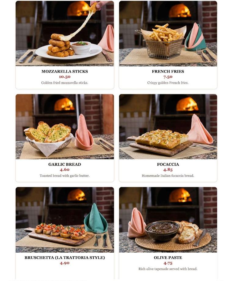 Visual menu, page 9