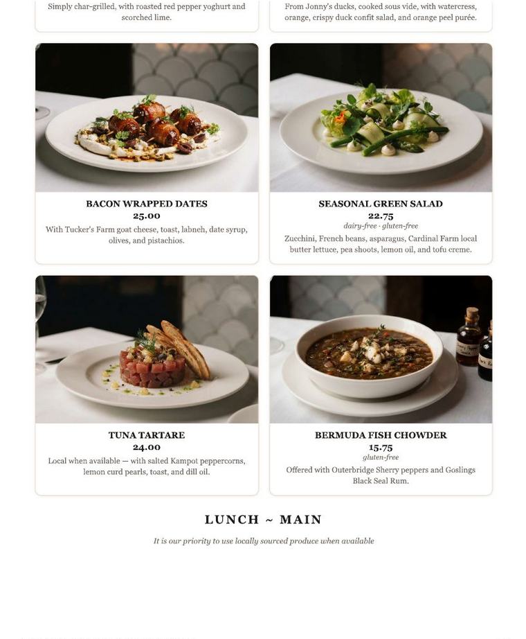 Visual menu, page 2