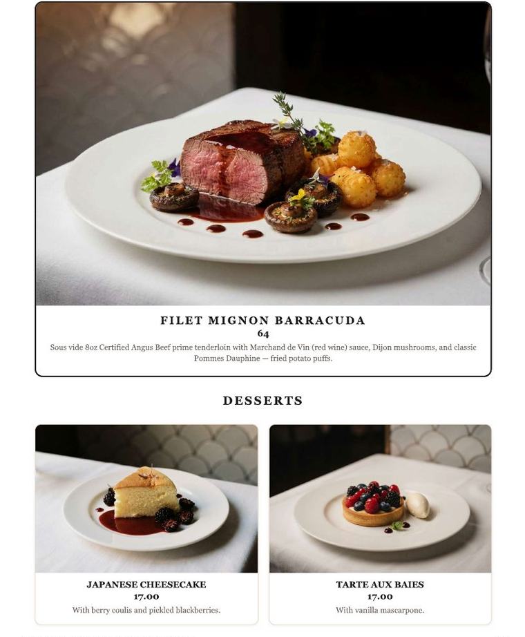 Visual menu, page 5